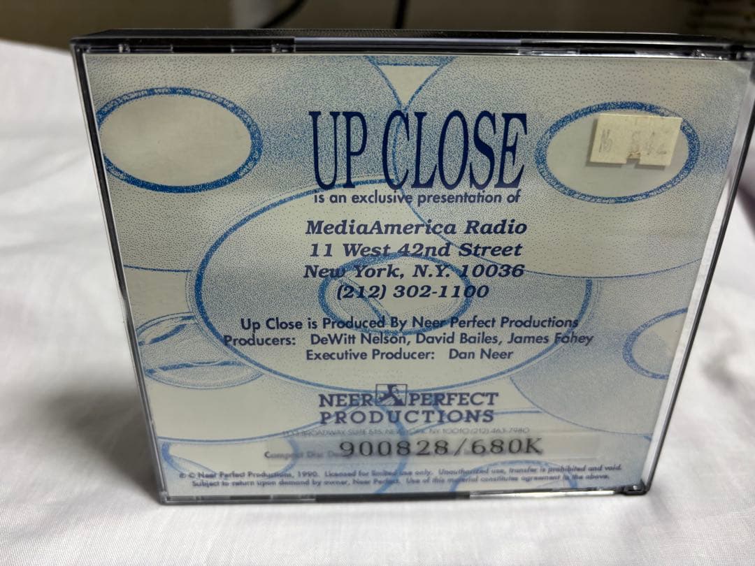 UP CLOSE ポール・マッカートニー 放送用CD