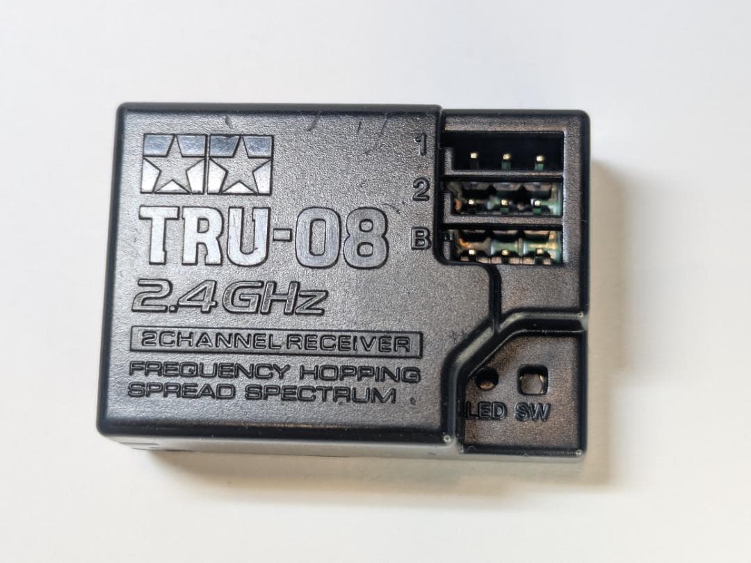 タミヤ 受信機TRU-08・ESC TEU-105BK・サーボTSU-03 3点