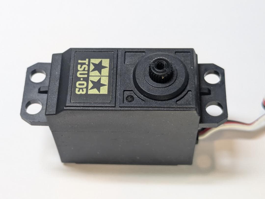 タミヤ 受信機TRU-08・ESC TEU-105BK・サーボTSU-03 3点