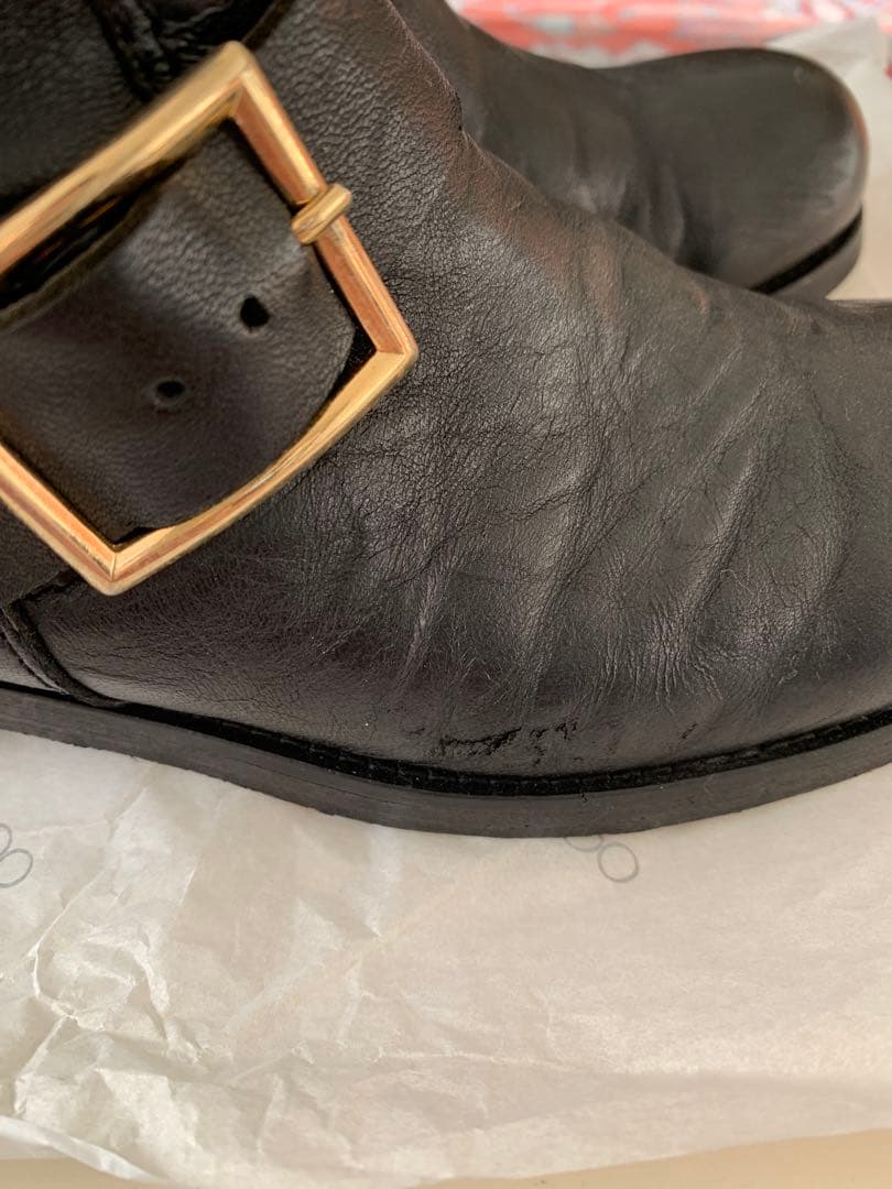 Jimmy Choo ジミーチュウ　ブラック エンジニアブーツ