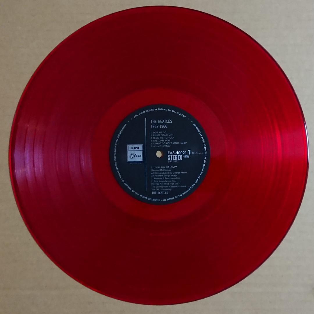 ＜LPレコード＞ BEATLES ビートルズ / 1962-1966 赤盤
