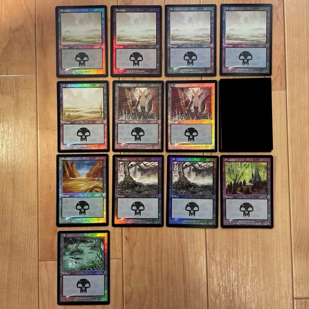 【foil】MTG 基本土地　35枚　まとめ売り