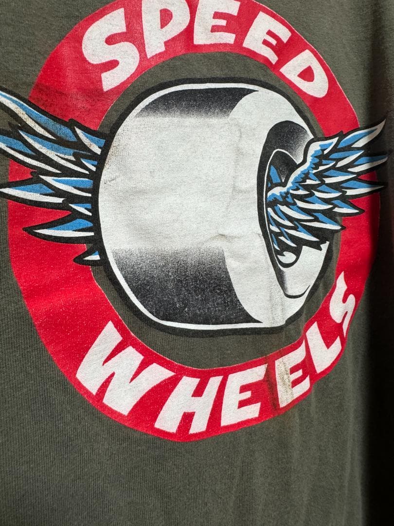 ア*ン様 santa cruz speed wheels Tシャツ USA製 N