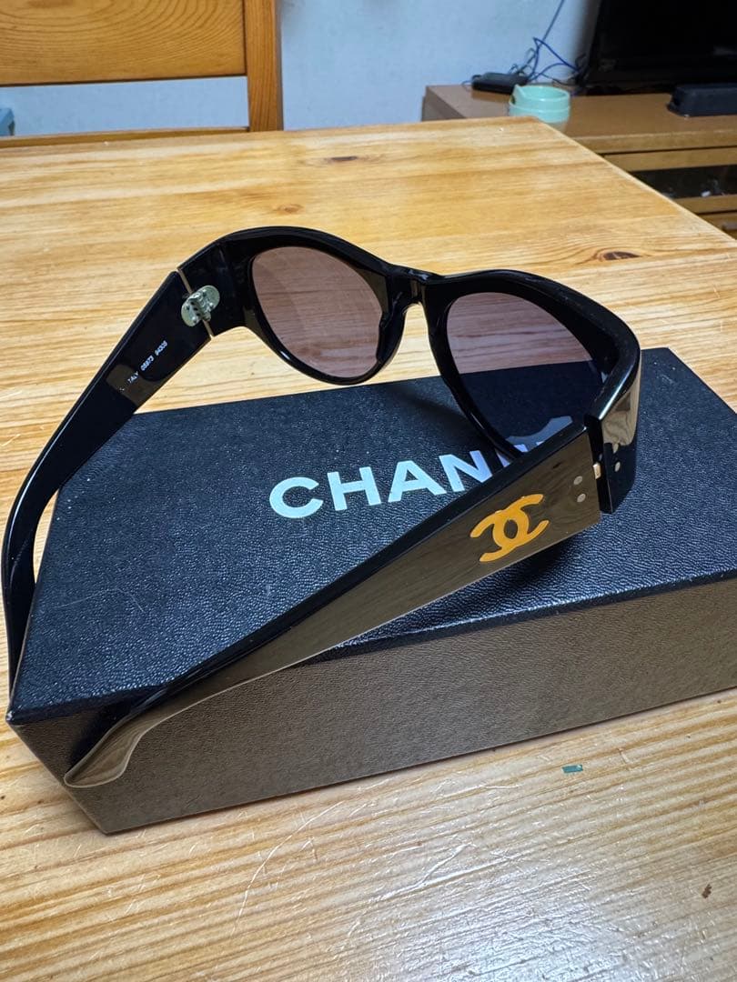 CHANEL サングラス ブラック