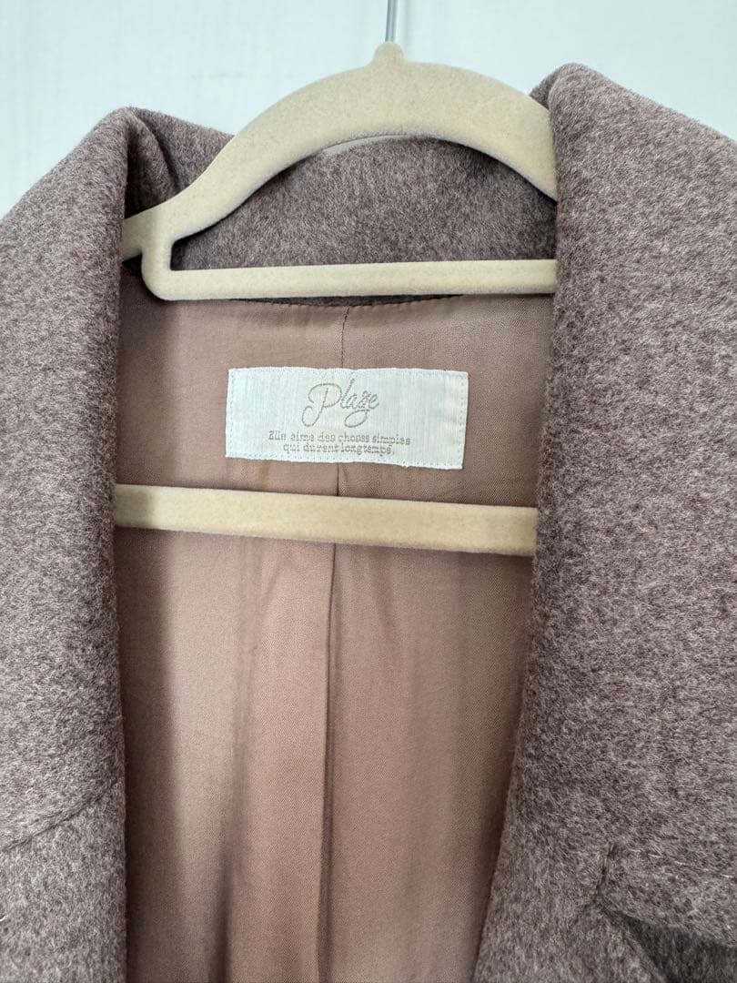 plage リラックストレンチコート