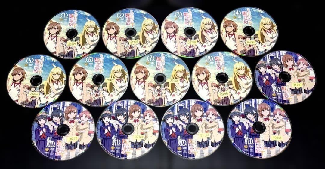 とある科学の超電磁砲T. レールガン DVD 1-13卷 全卷