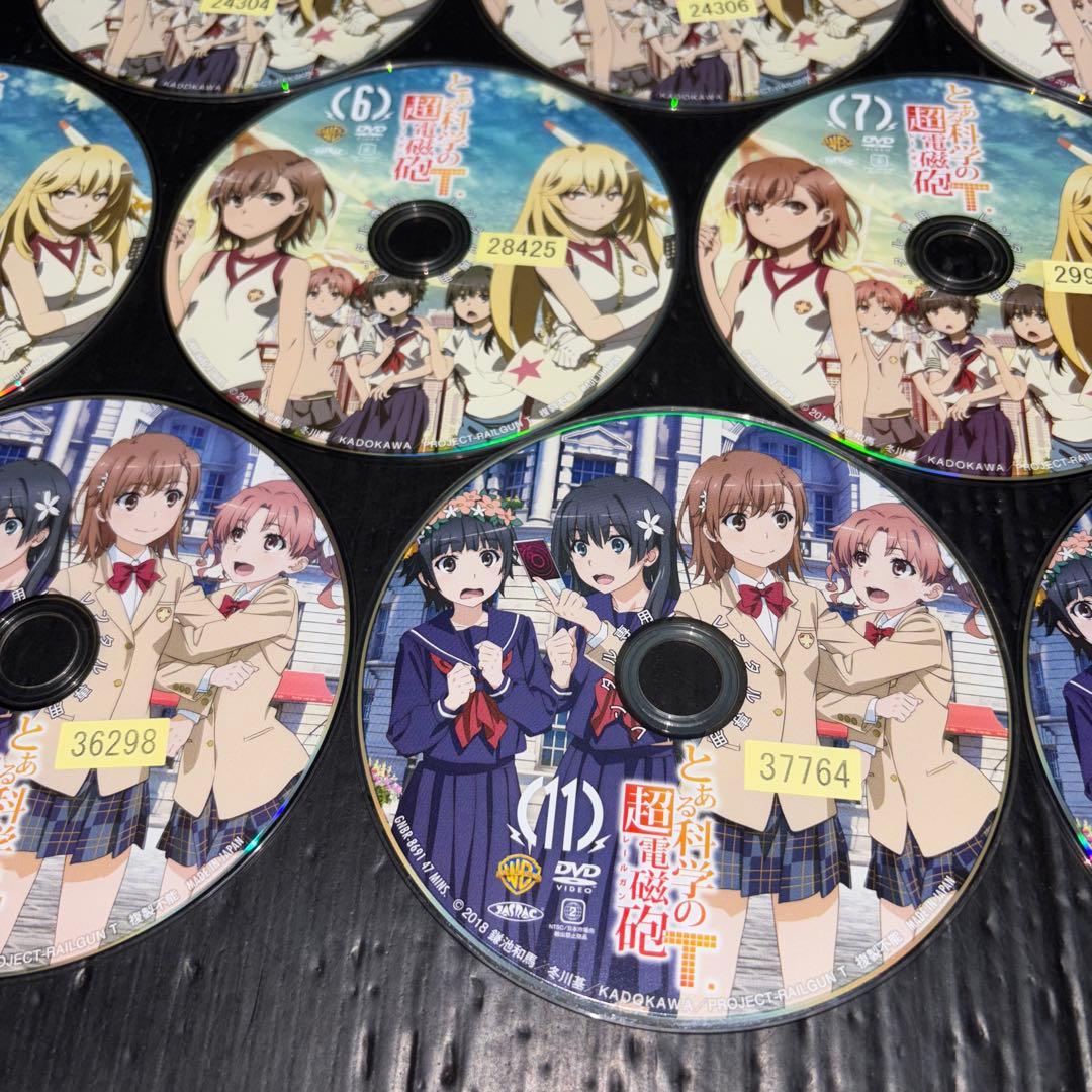 とある科学の超電磁砲T. レールガン DVD 1-13卷 全卷