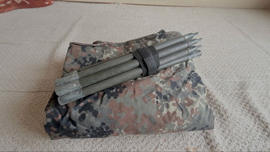 たか　軍幕　ドイツ軍　ファスナー加工済み　2枚セット