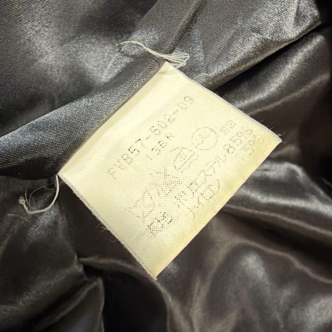 希少 BURBERRY バーバリー 中綿 モッズコート Bロゴ ノバチェック