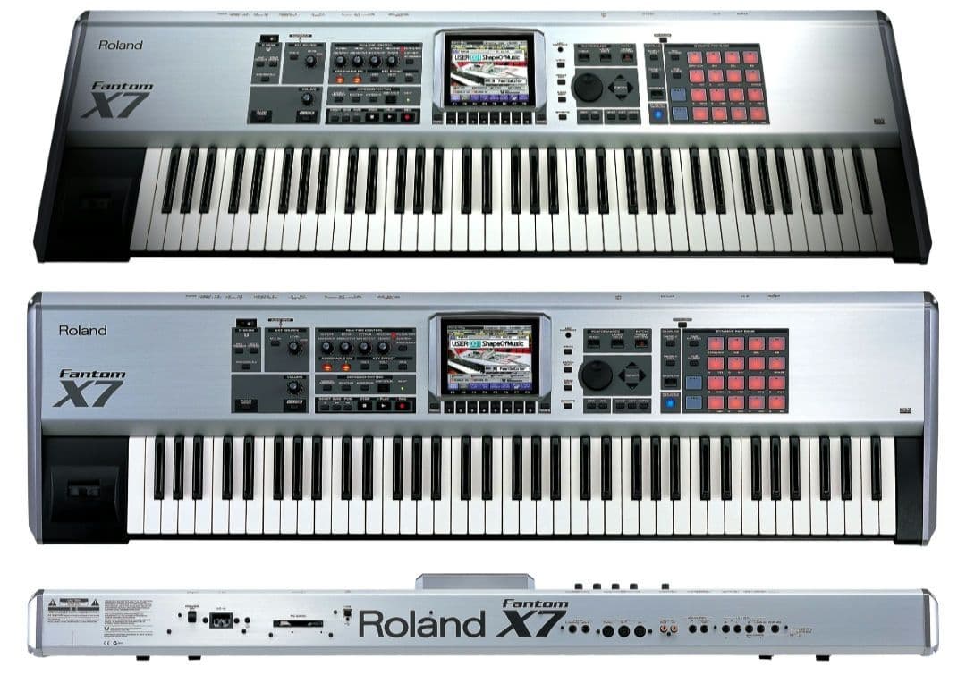 夜*桜様 送料無料 ROLAND X7 シンセサイザー ファントム 76鍵 電子