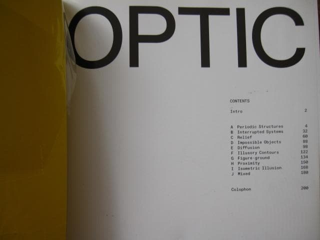 OPTIC　Optical Effecyts Graphic Design