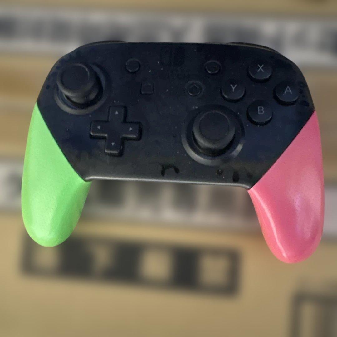 2022年製 Nintendo Switch 本体 青/オレンジ プロコン付き