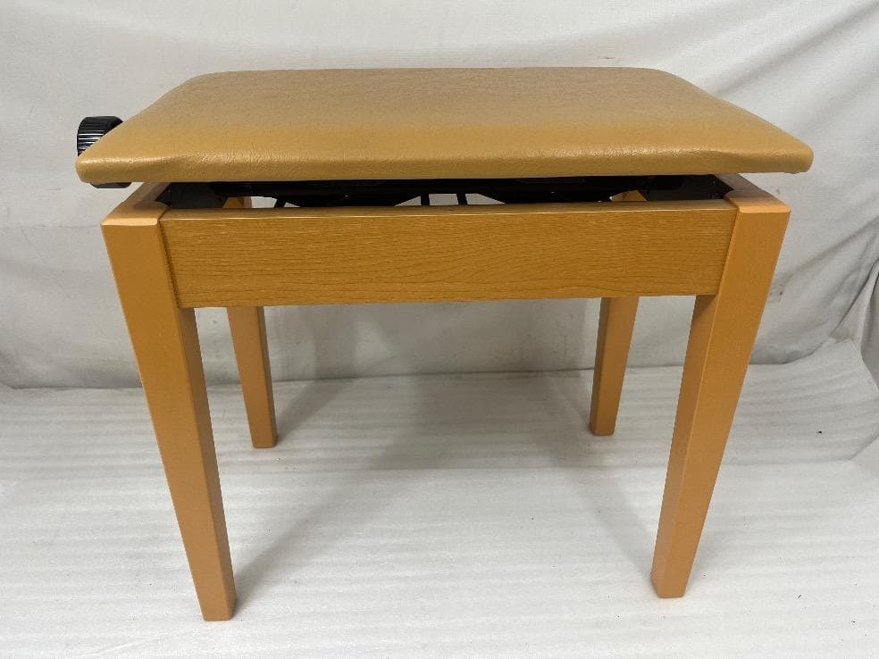 ※81397※ピアノ椅子　YAMAHA（ライトチェリー）★送料無料