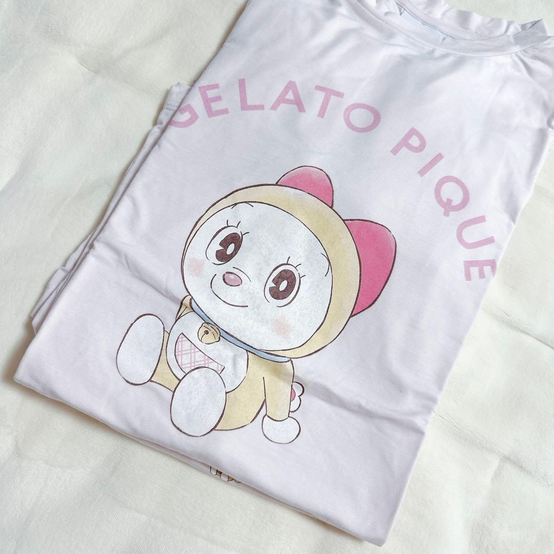 【新品訳あり】ジェラートピケ ドラえもん ドラミTシャツ＆ロングパンツ セット