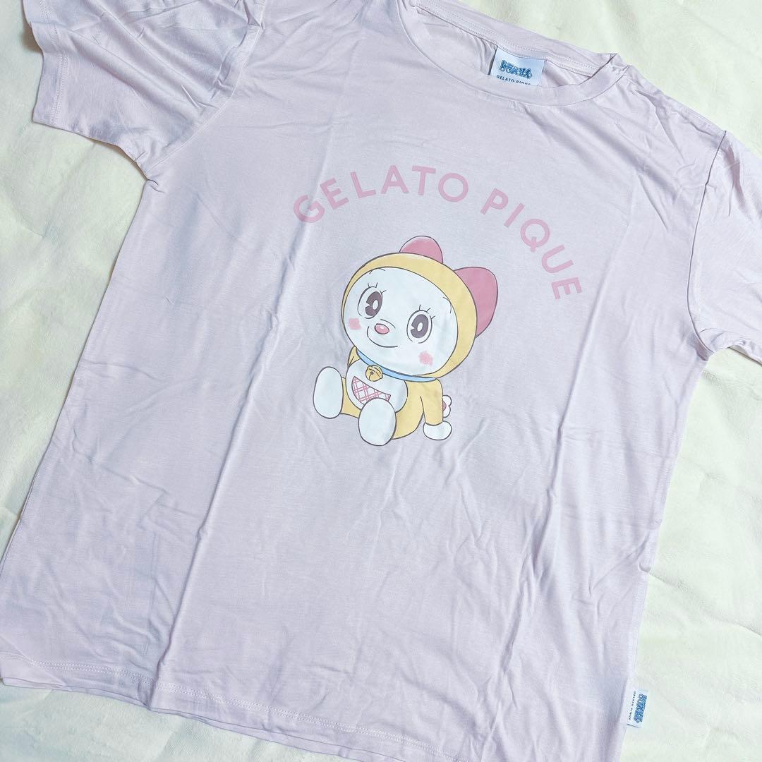 【新品訳あり】ジェラートピケ ドラえもん ドラミTシャツ＆ロングパンツ セット