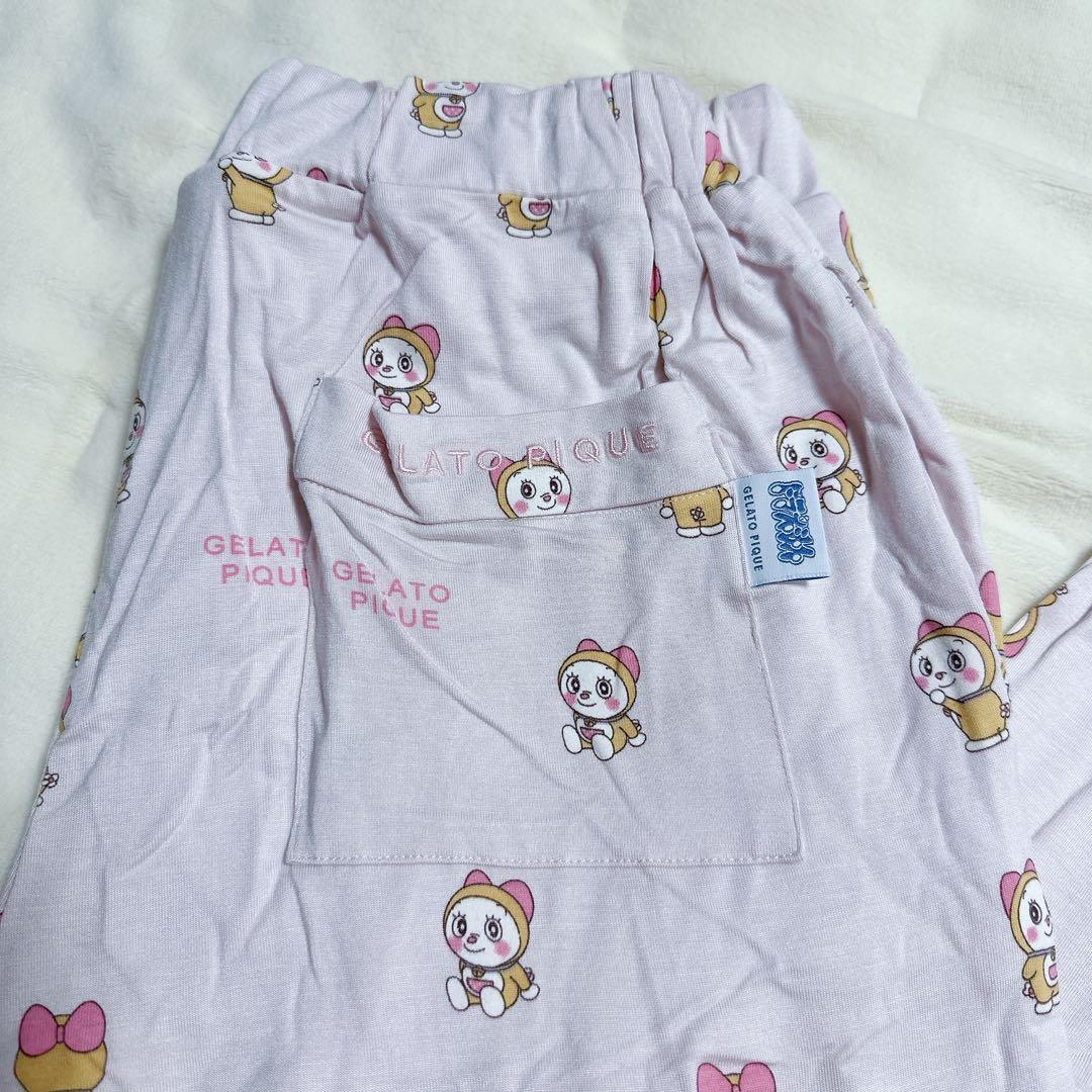 【新品訳あり】ジェラートピケ ドラえもん ドラミTシャツ＆ロングパンツ セット