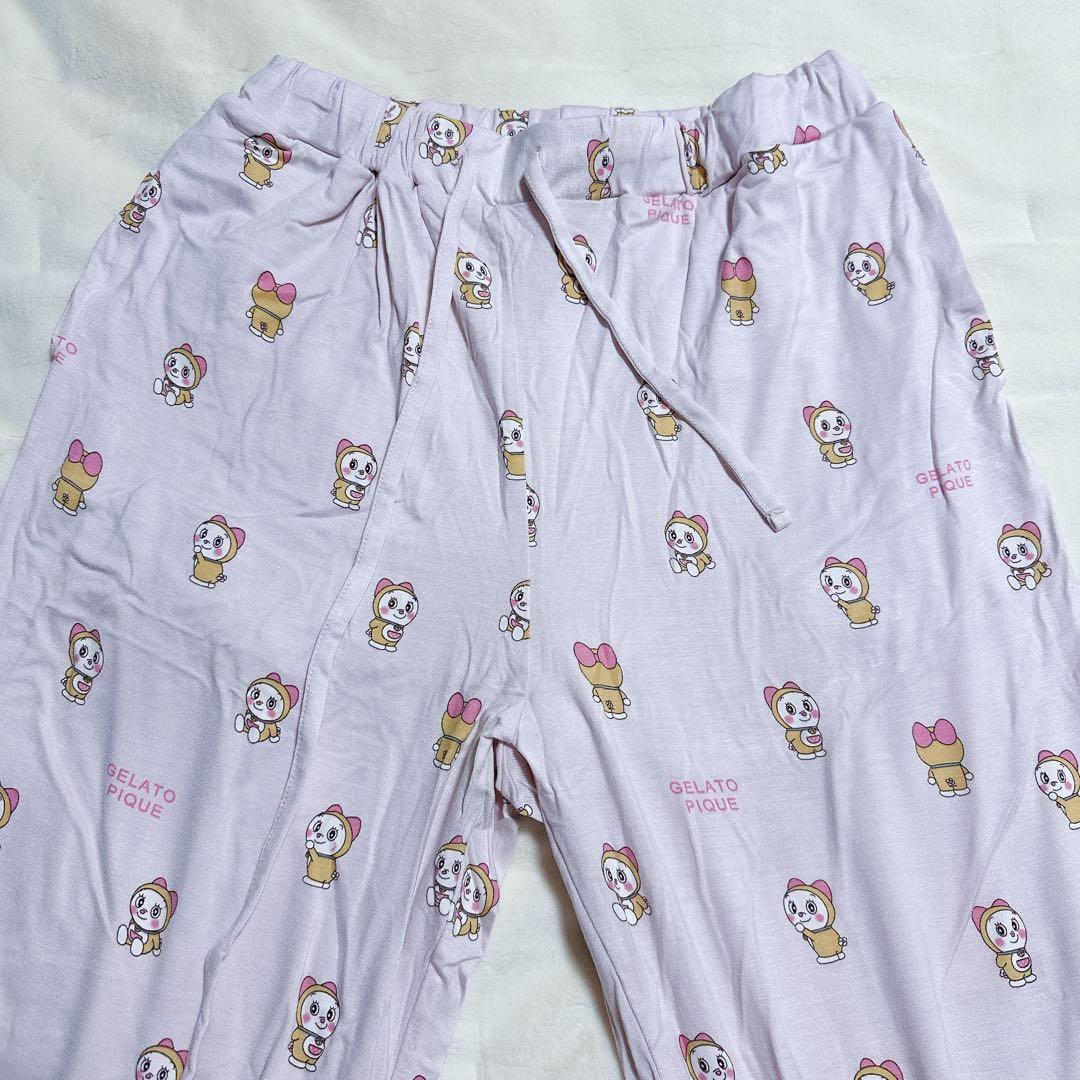 【新品訳あり】ジェラートピケ ドラえもん ドラミTシャツ＆ロングパンツ セット