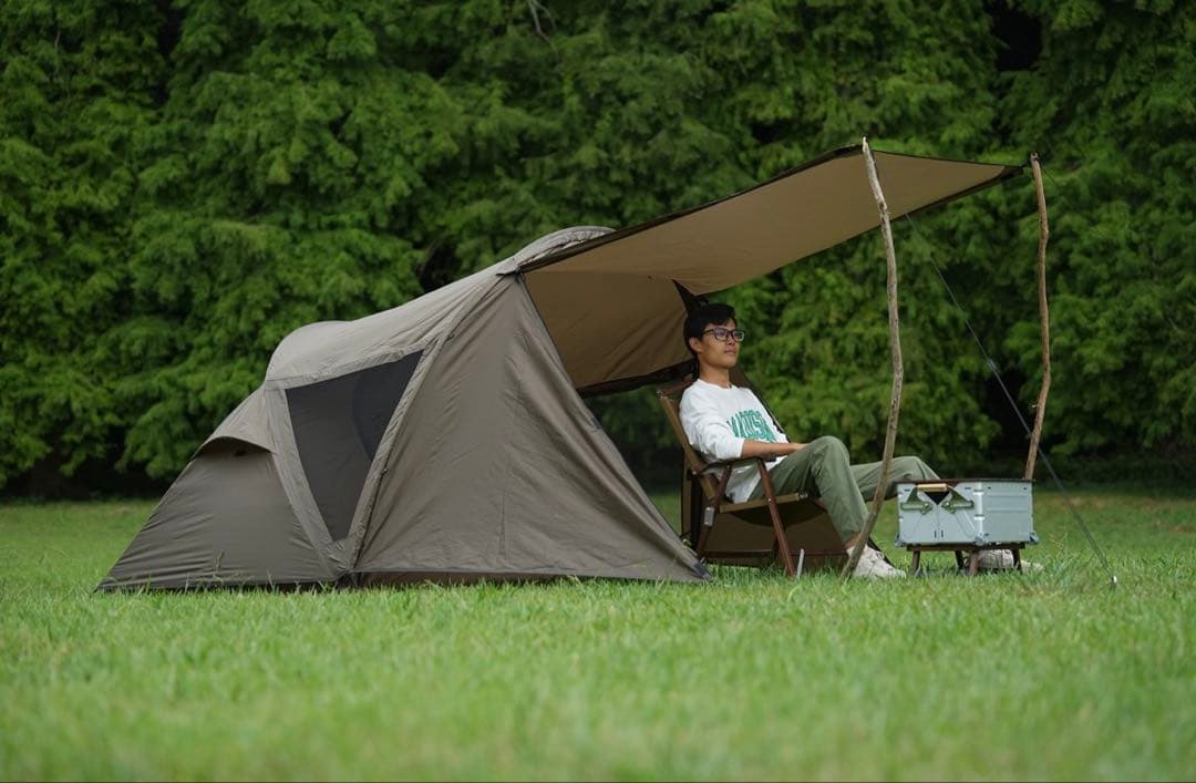 KIMI CAMP カブトテント+ 拡張パーツ