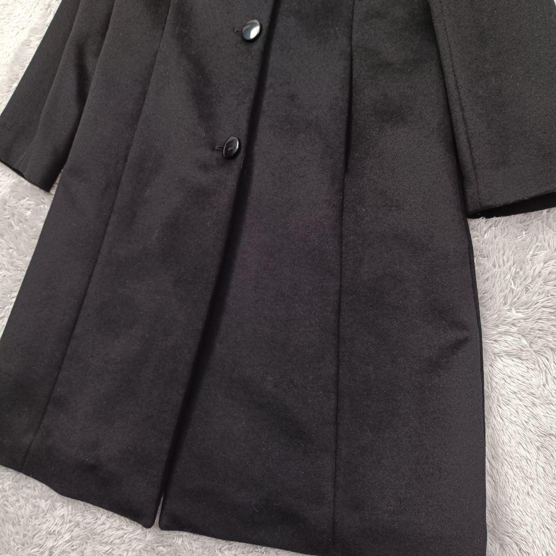 CONSCIENCE フジコウ ロングコート ブルーフォックスファー カシミヤ
