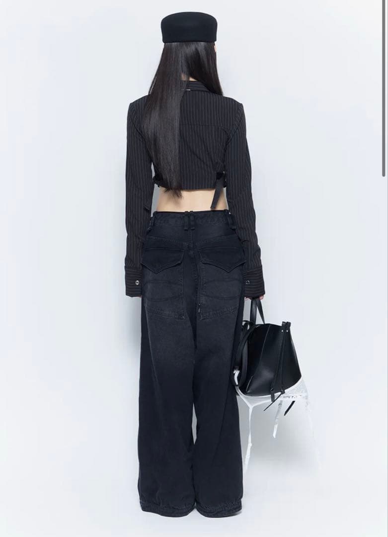 パンツ theredthread double knee denim heart2