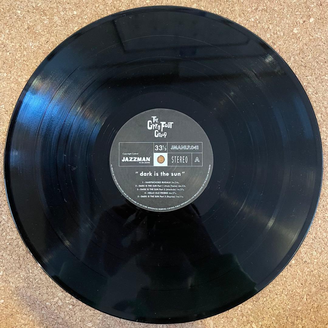 洋楽 GREG FOAT GROUP / DARK IS THE SUN (LP)