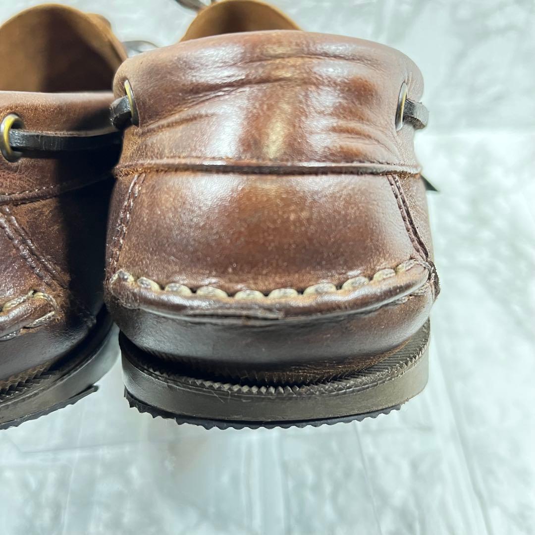 【アッパー美品】Paraboot BARTH Marine デッキシューズ　27