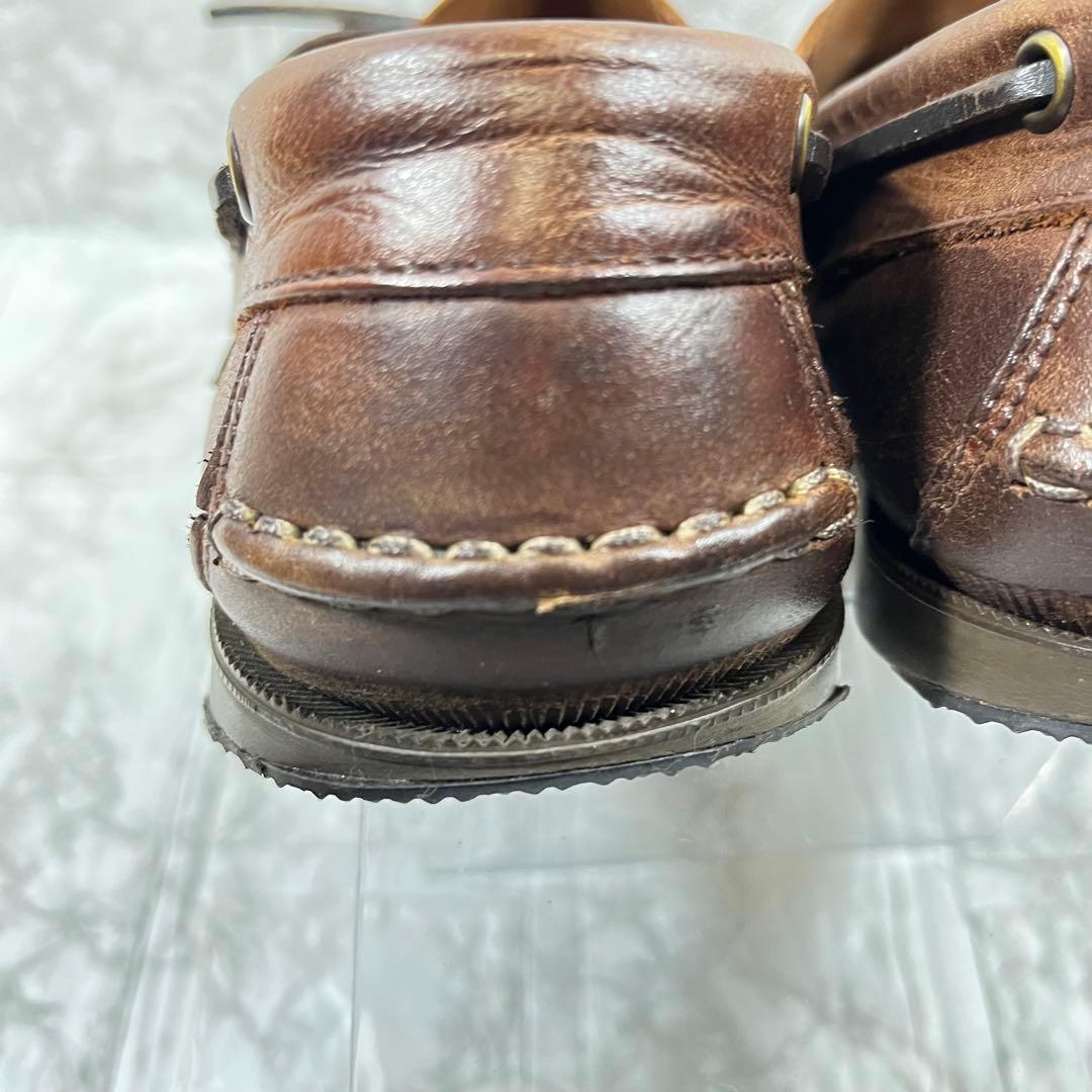 【アッパー美品】Paraboot BARTH Marine デッキシューズ　27