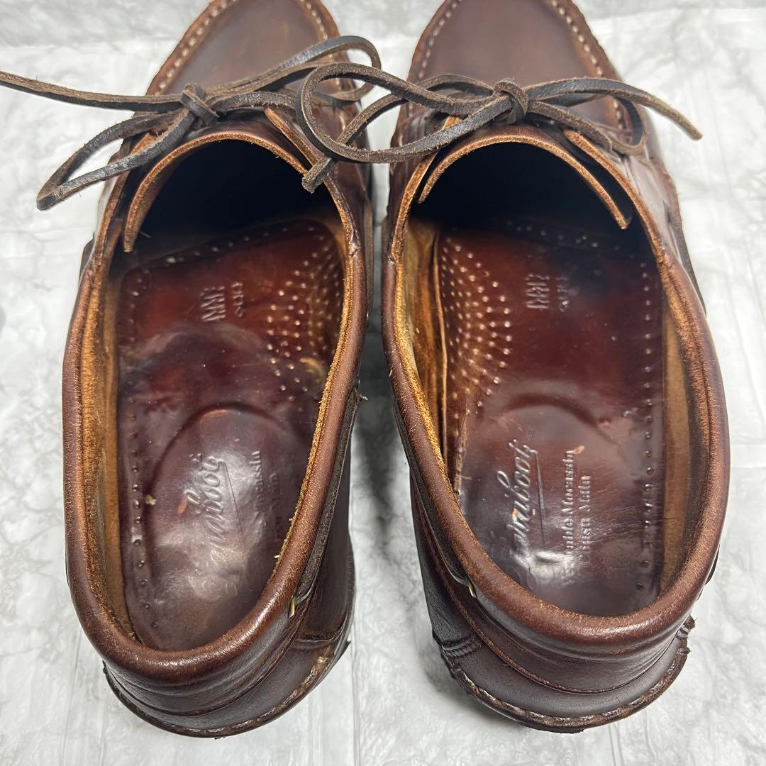 【アッパー美品】Paraboot BARTH Marine デッキシューズ　27