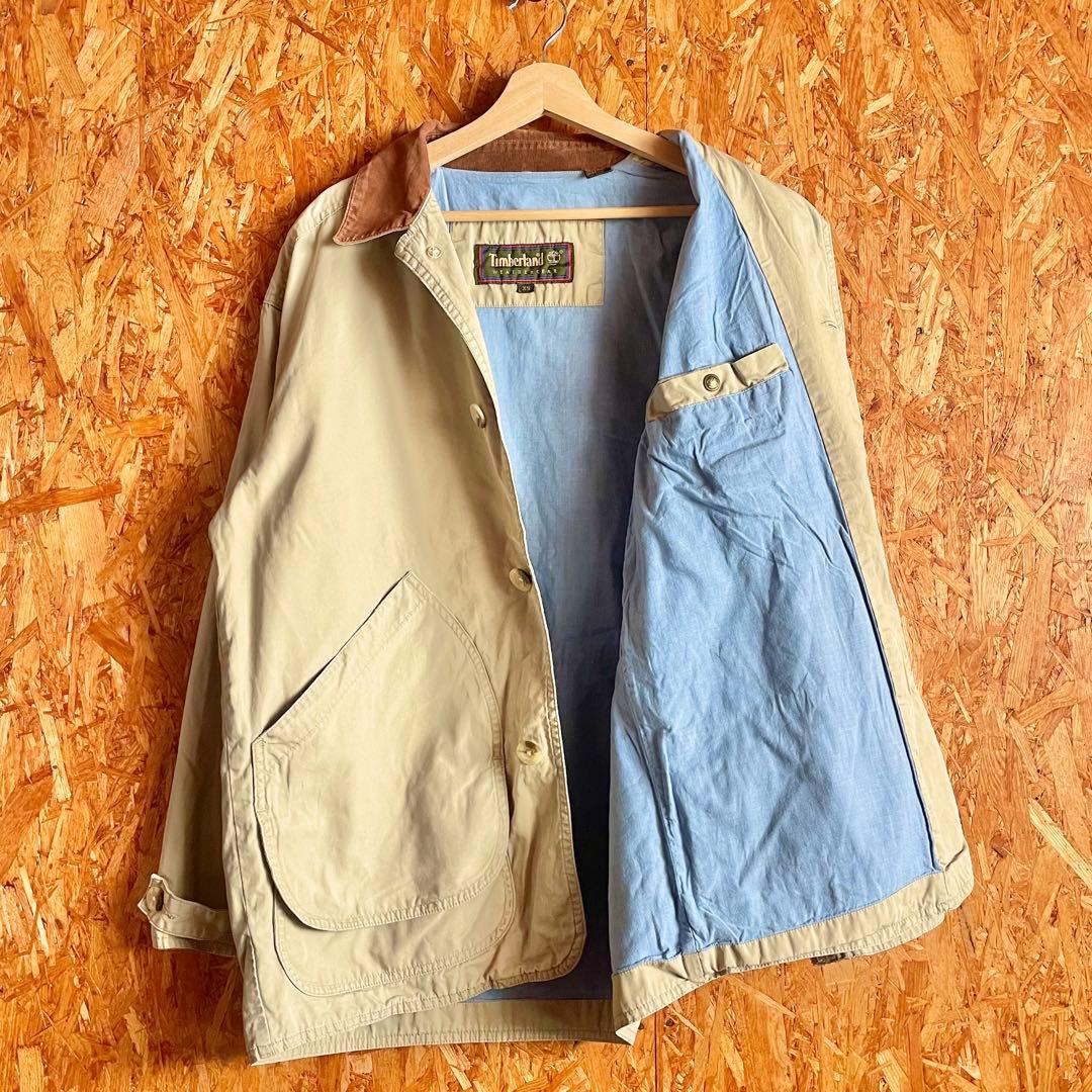 90s OLD Timberland カバーオール ハンティングジャケット レア