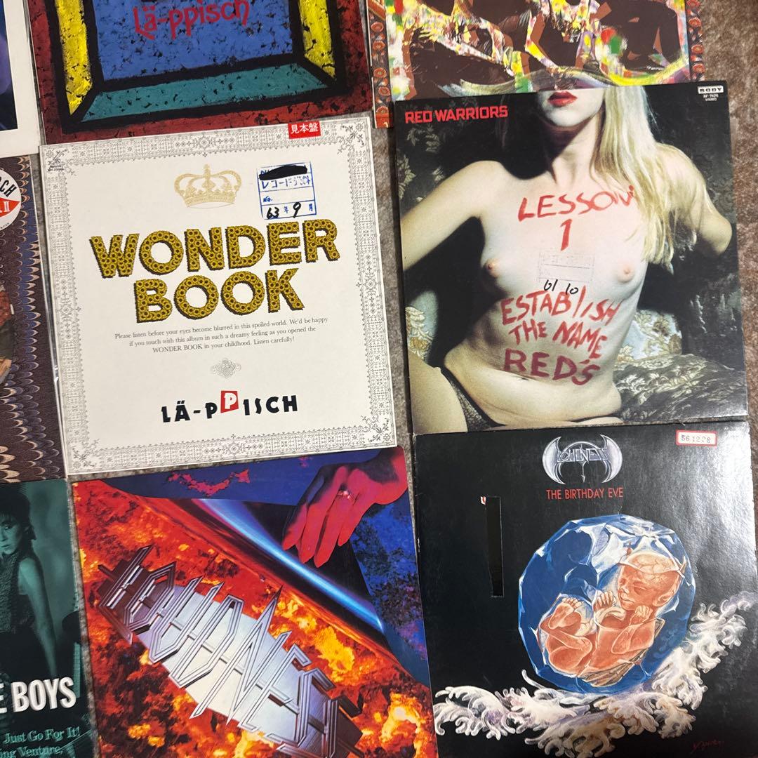 全て見本盤　盤新　JROCK JFUNK 邦楽レコードまとめ売り　貴重盤あり