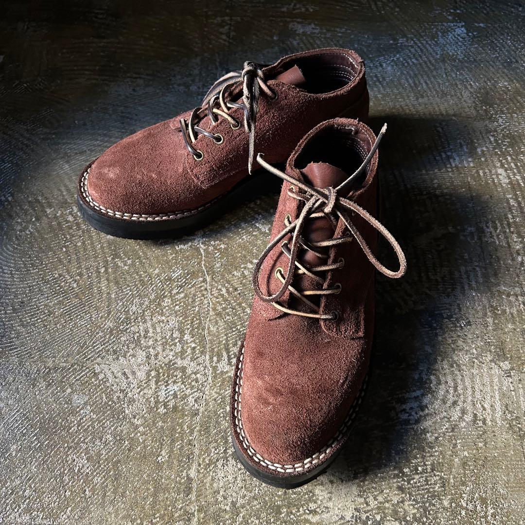 NICKS BOOTS ニックスブーツ　ブラウンスエード　US 8 Eワイズ