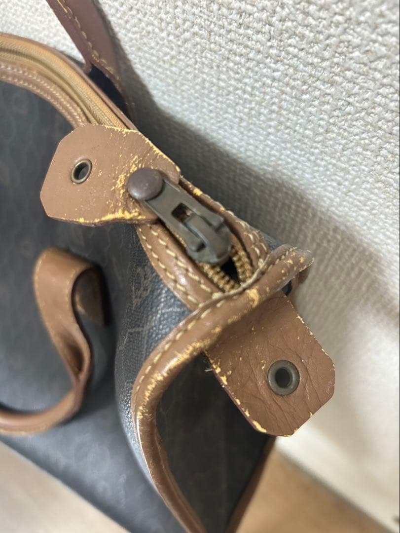 Christian Dior ダークブラウン ボストンバッグ