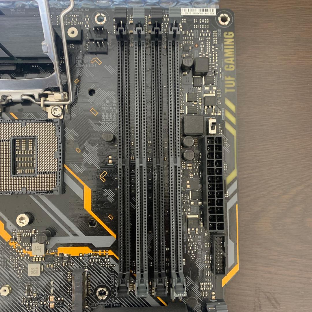ASUS TUF Z390-PLUS GAMING LGA1151 動作品N2