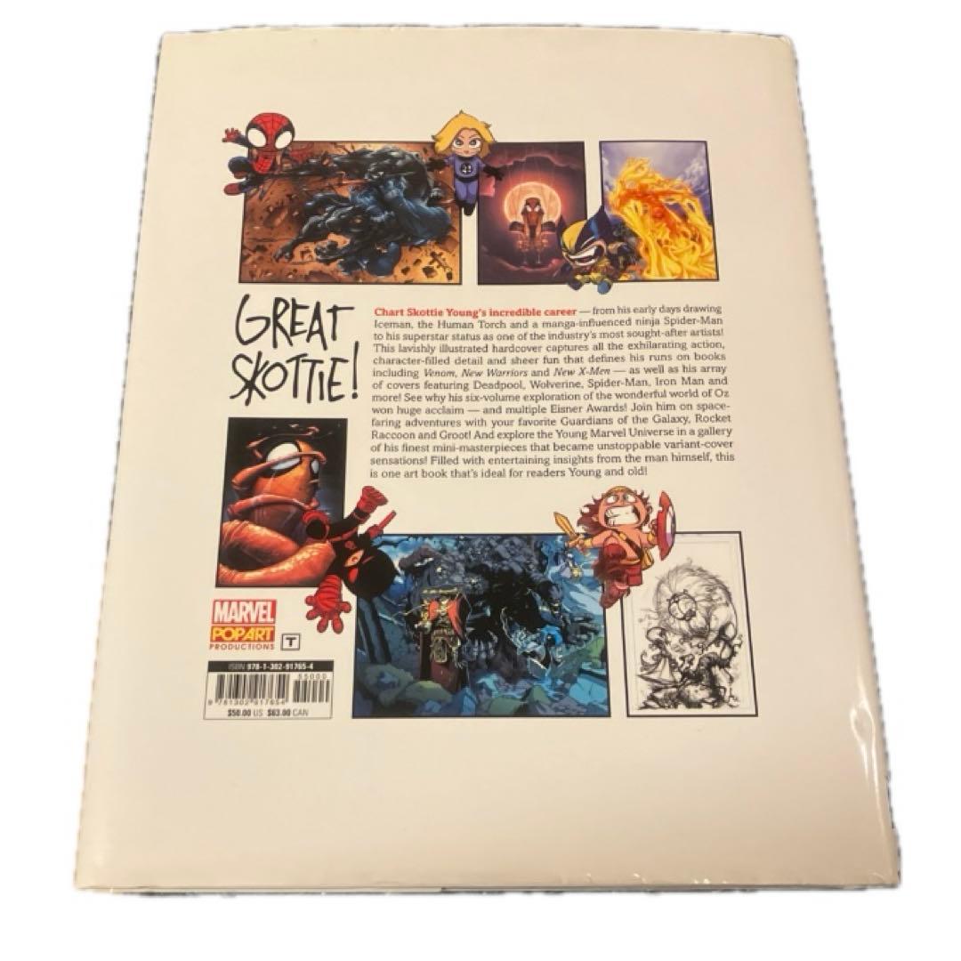 洋書 The MARVEL Art of Skottie Young