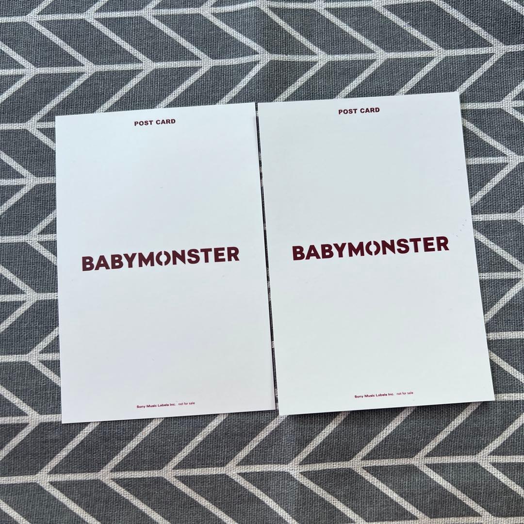 BABYMONSTER ベビモン B賞 ポストカード 2枚 会場抽選 ルカ