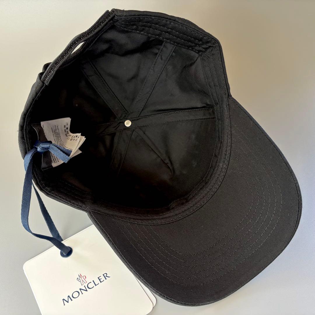 Matthew様用　新品未使用 MONCLER モンクレール キャップ 帽子 黒