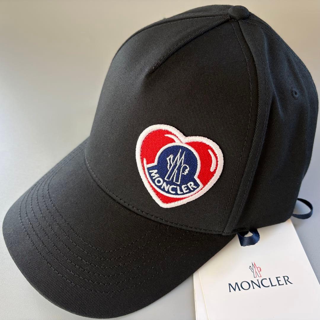 Matthew様用　新品未使用 MONCLER モンクレール キャップ 帽子 黒