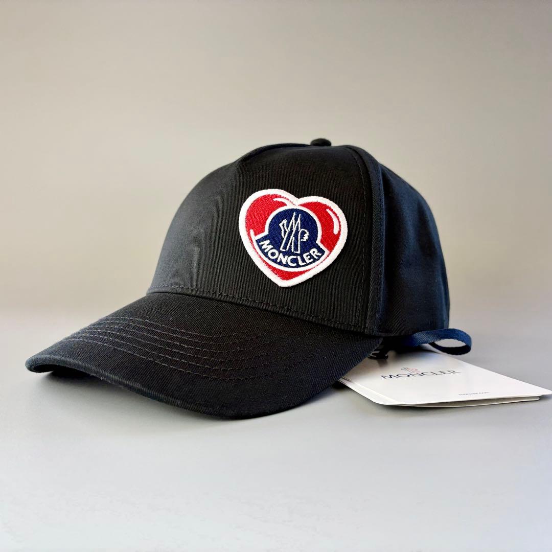 Matthew様用　新品未使用 MONCLER モンクレール キャップ 帽子 黒