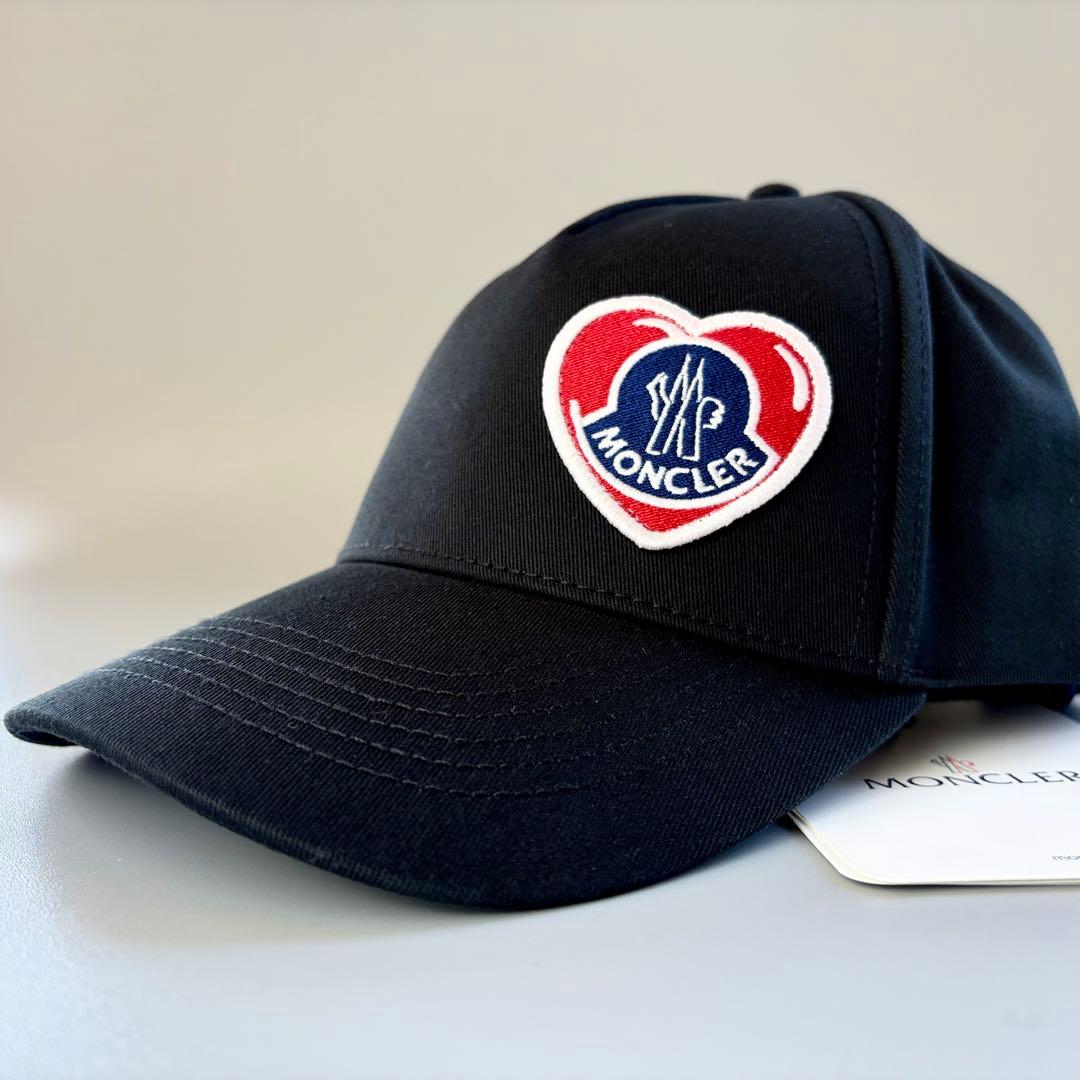 Matthew様用　新品未使用 MONCLER モンクレール キャップ 帽子 黒