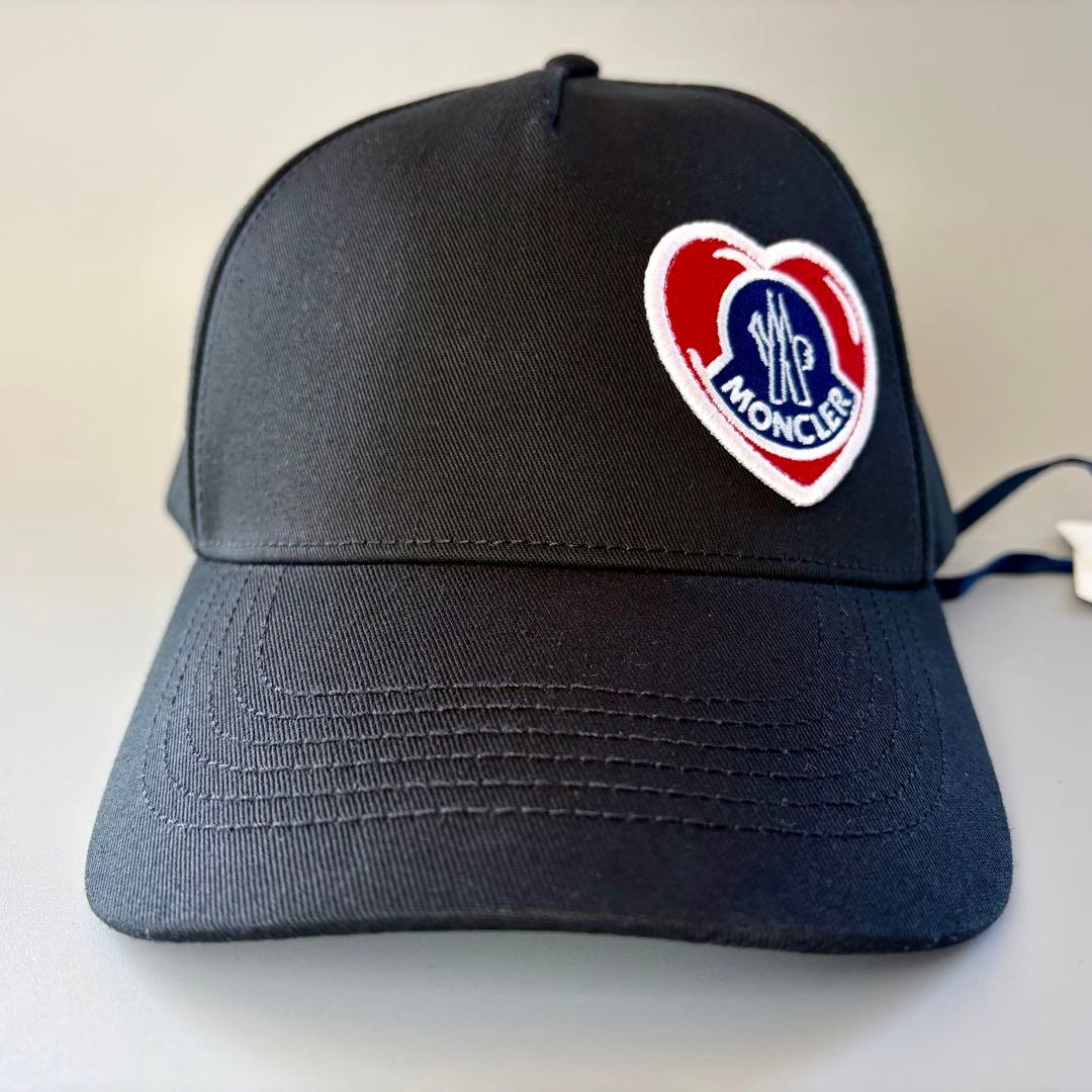 Matthew様用　新品未使用 MONCLER モンクレール キャップ 帽子 黒