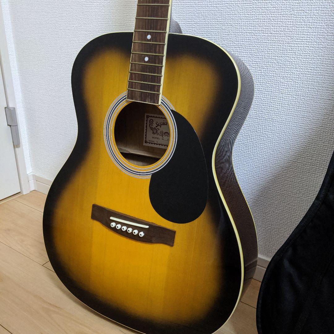 【送料込み】Sepia Crue アコースティックギター　ジャンク品おまけ付き★