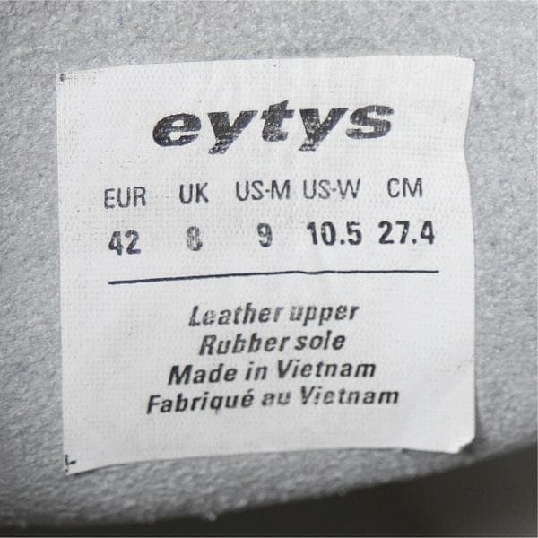 n*e様 エイティス ミコノス デッキシューズ 白 US9 EYTYS myko
