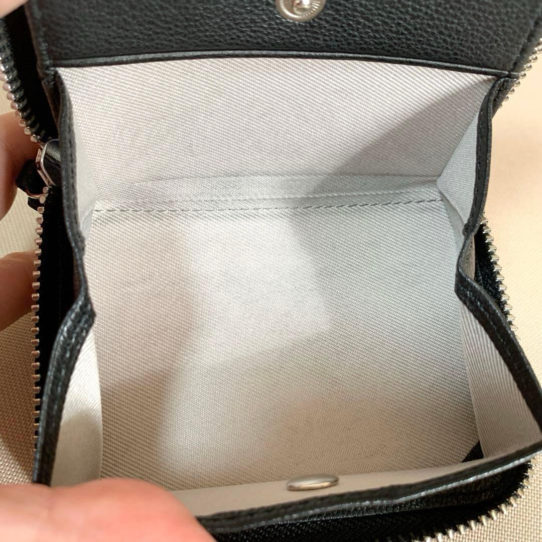 【PEZ(ペッツ)×perche(ペルケ)×ear】コラボジャバラ折り財布 黒