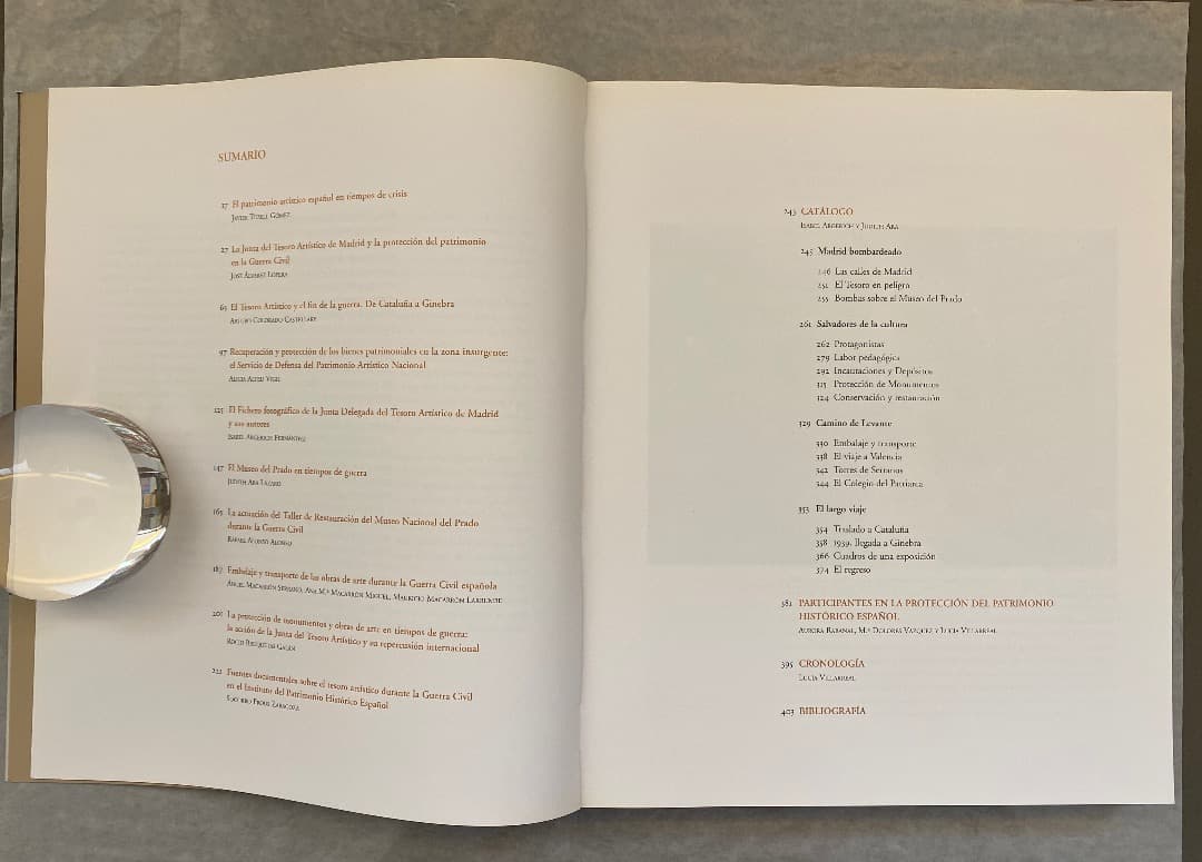 洋書）ARTE PROTEGIDO, 展覧会図録、プラド美術館、2003年。