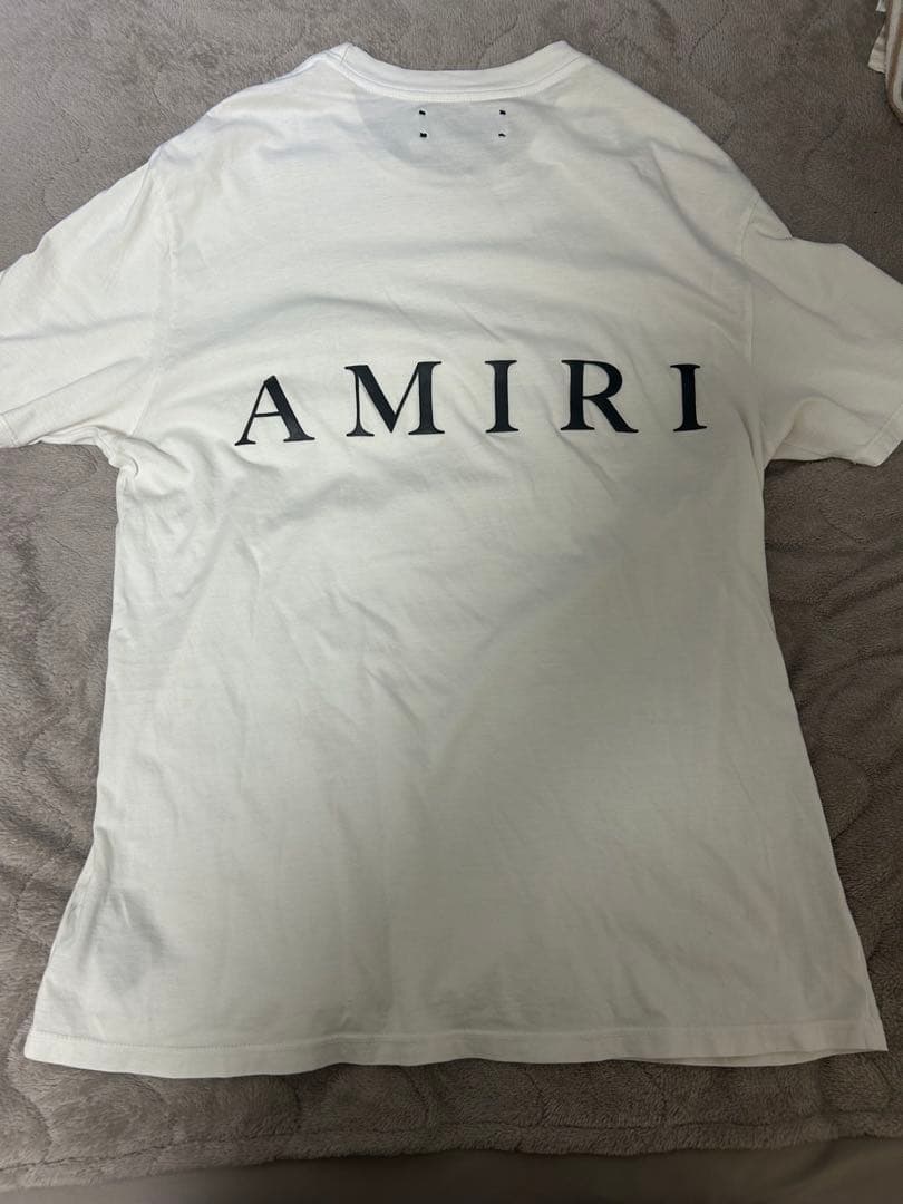 AMIRI ロゴ Tシャツ ホワイト