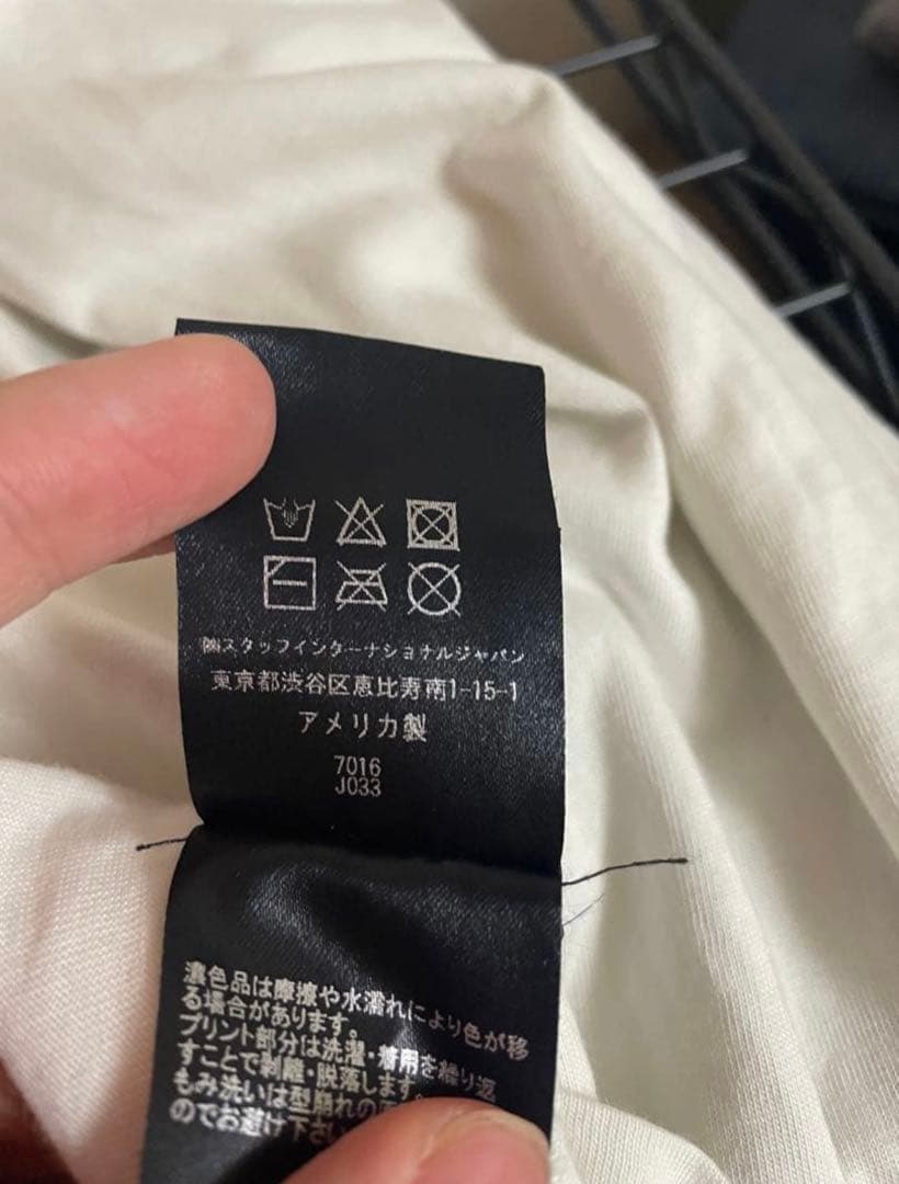 AMIRI ロゴ Tシャツ ホワイト