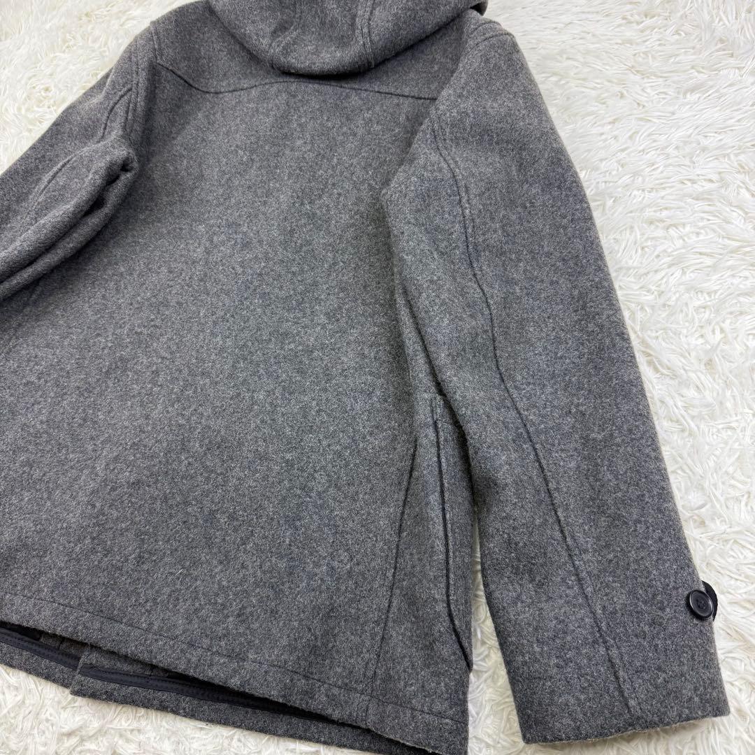 極美品 米国製 XL Schott U.S.711N ダッフルコート ウール 灰