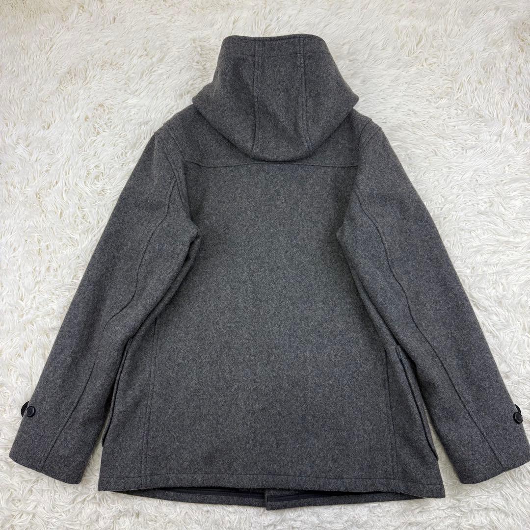 極美品 米国製 XL Schott U.S.711N ダッフルコート ウール 灰