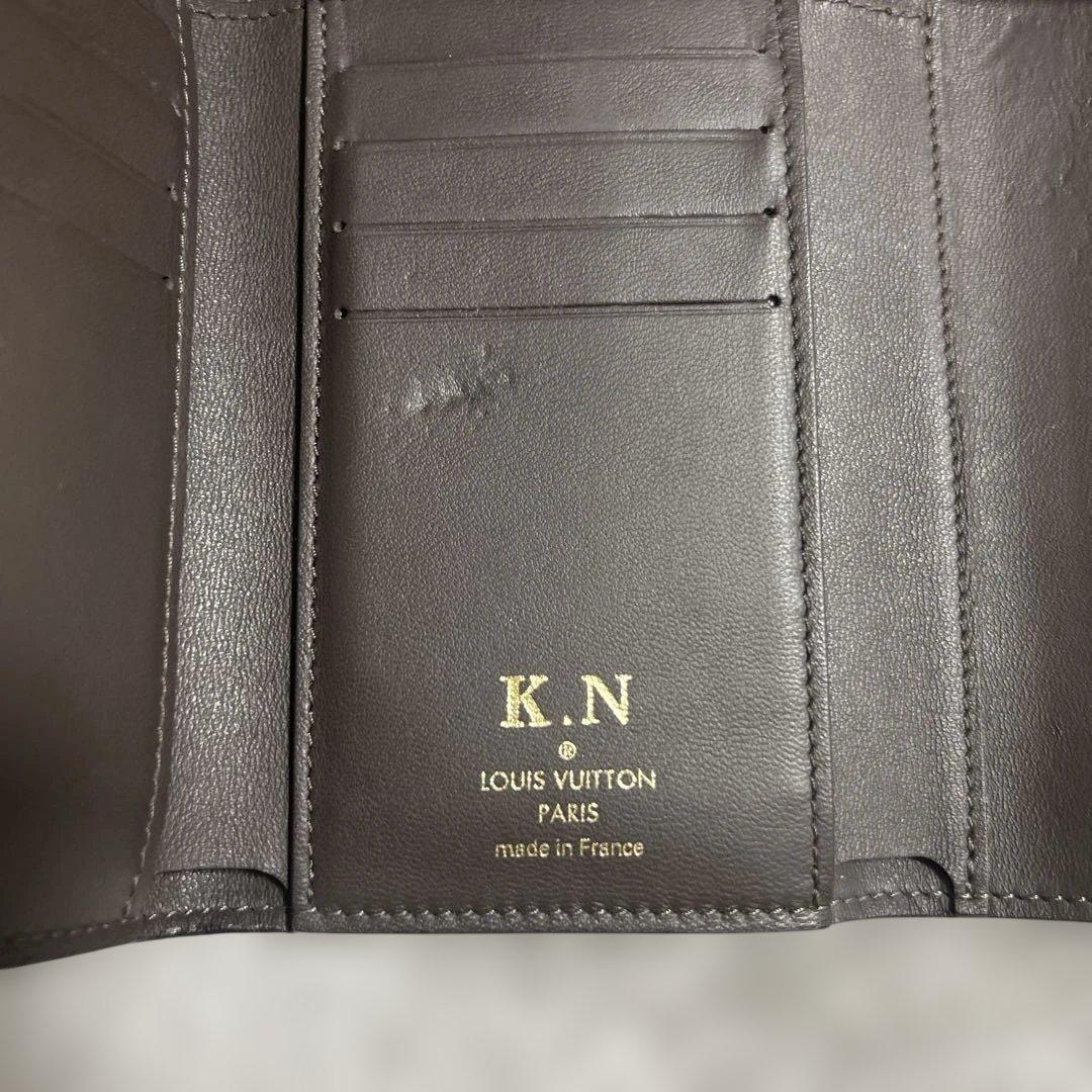 Louis Vuitton ルイヴィトン ベージュ 三つ折り財布