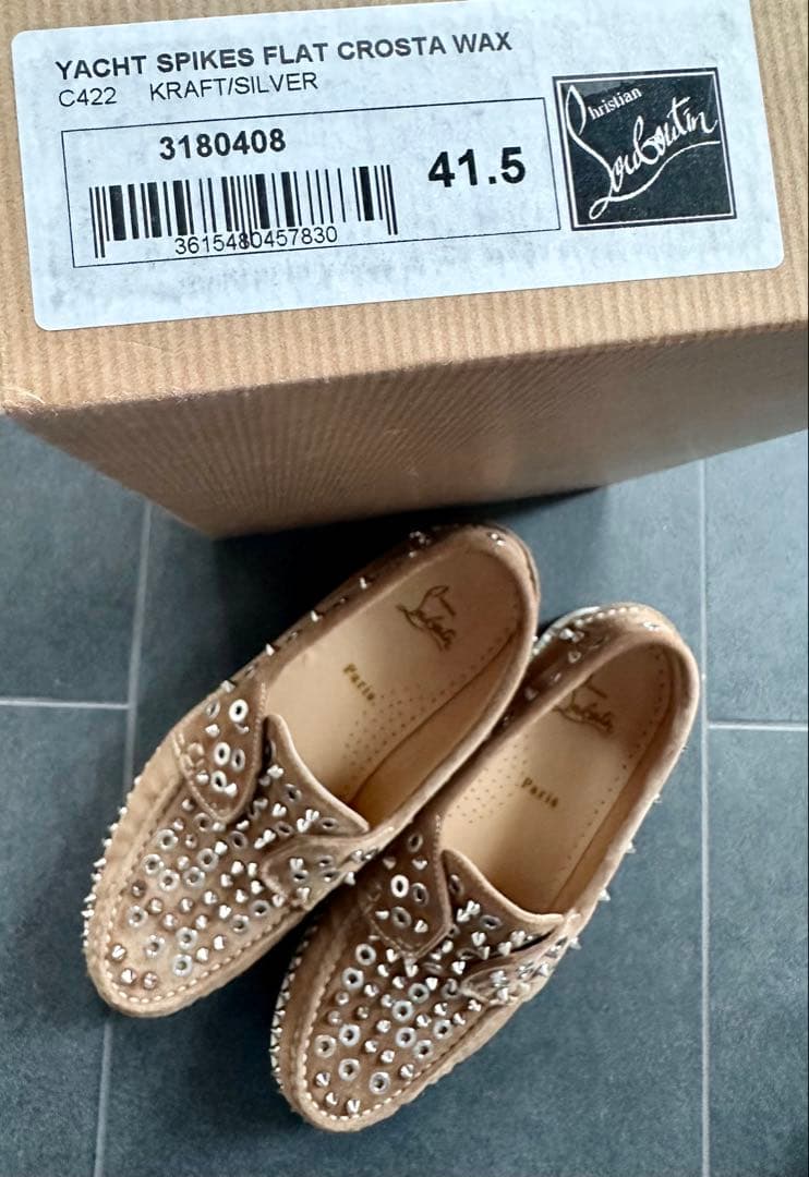 Christian Louboutin 　ルブタン　デッキシューズ　41.5